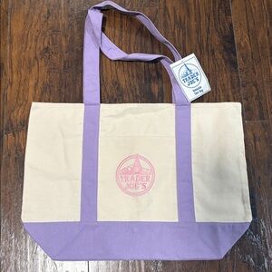LARGE Lavender Trader Joe's Tote Bag 2026 EXCLUSIVE